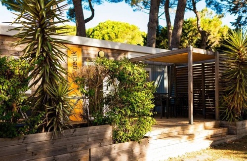 Canet-en-Roussillon House | ZEcamping 4* familial 3km plage piscine chauffée tente TV LV clim 32m2