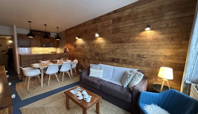 2-Room Apartment, Cabin, Balcony, Near Slopes, 6 Pers