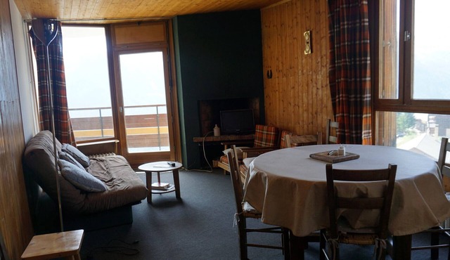3-room apartment in Orcières Merlette for 8 people, station view, pets allowed