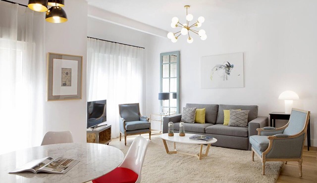 3Dorm/3bathroom Apt-Gran Via Madrid Center-Terrace