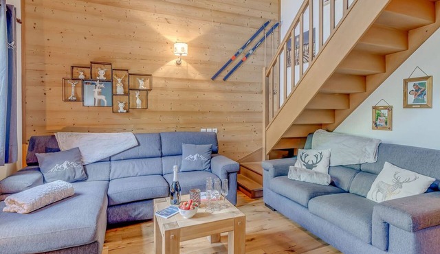 8-person apartment, duplex chalet with terrace