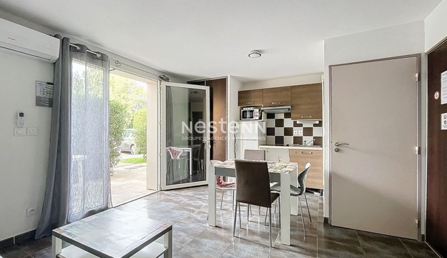 Air-conditioned T3 house with pool 4km from the beach