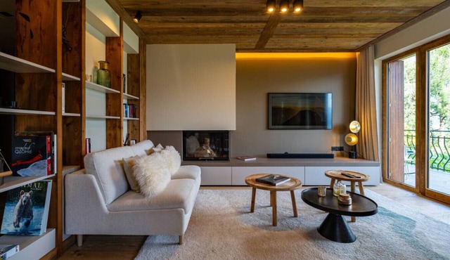 AlpinChic 3BR | View | Comfort | Chimney | Plancha
