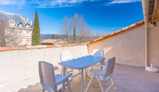 Apartment "5 - Au village F3 - climatisé terrasse" with A/C