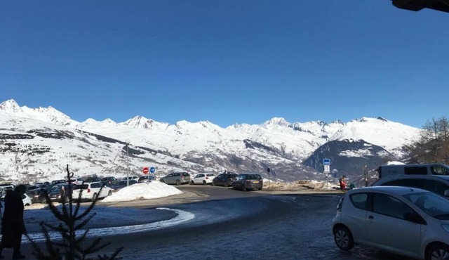 Apartment at the foot of the slopes in a typical village of our mountains