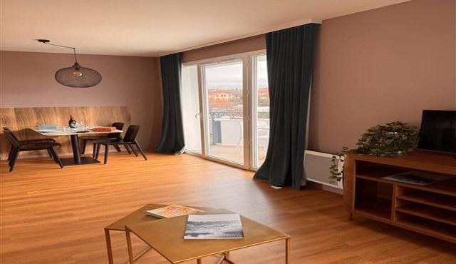 Apartment with loft in holiday park