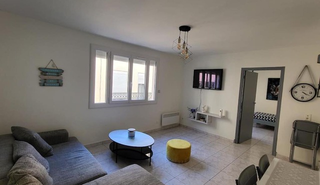 Appartement chaleureux, proche de la gare
