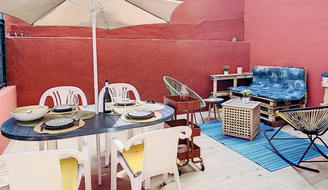 Appartement Cosy Avec Grande Terrasse à Nice