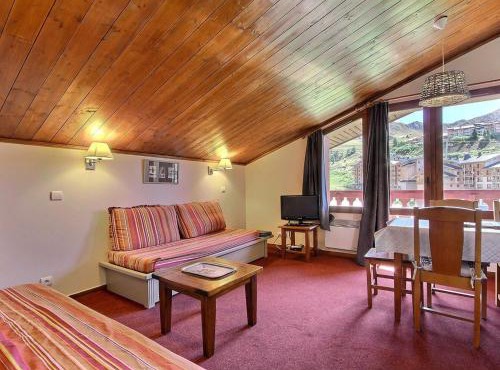 Appartement sud au pied des pistes, 5 pers., balcon - FR-1-455-7