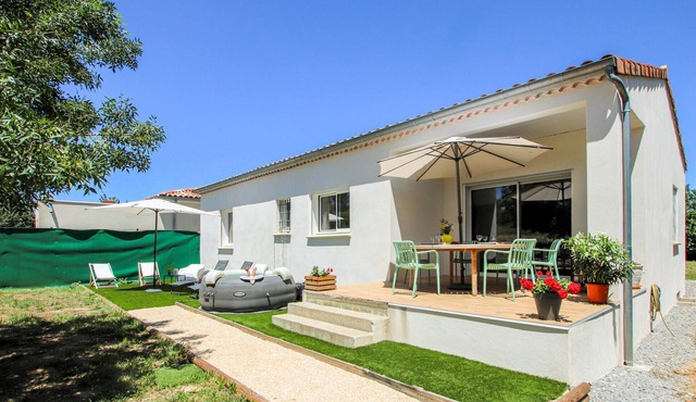 Awesome home in St Etienne de Fontbell with WiFi