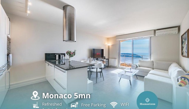 Baie de Roquebrune - Balcon vue mer - Parking - AO