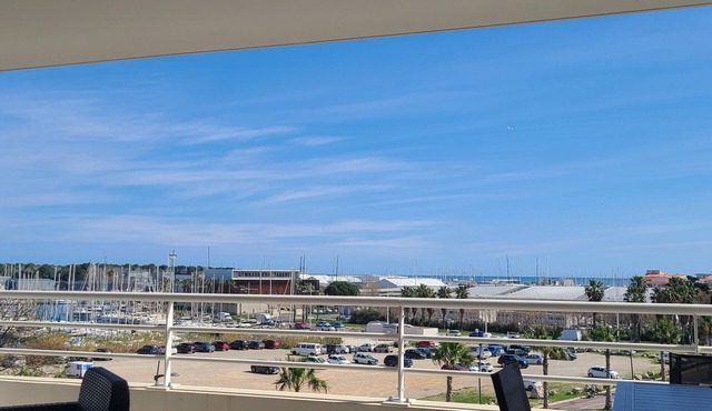 Beau T3 - Meublé Classé 3 - Vue Dégagée sur Marina