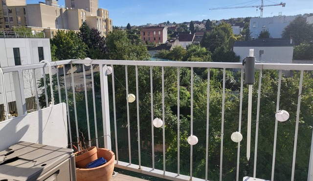 Bel Appartement Contemporain Idéal Visite Paris Avec Stationnement Privé