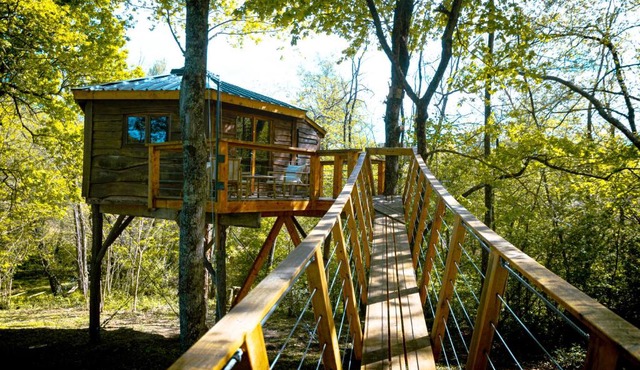 Cabane perchée