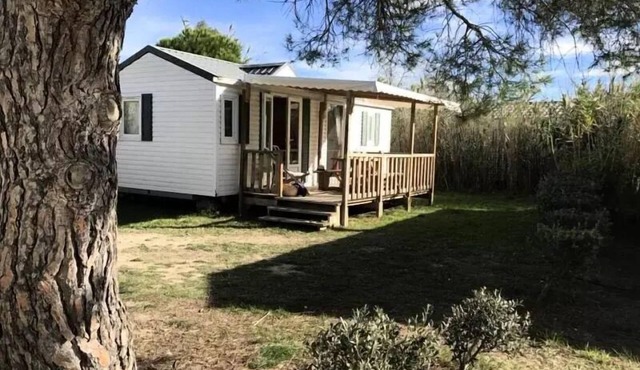 Camping les Fontaines * - Mobil Home Olivier Comfort Air conditioning with terrace 2 bedrooms 6 people