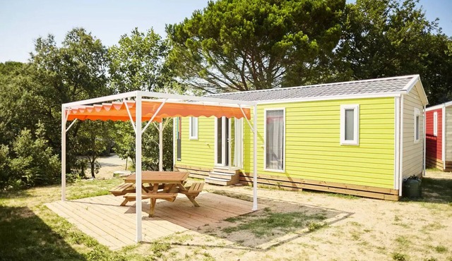 Camping Les Albères * - Mobil Home Passion 3 Rooms 4/6 People Air Conditioned + TV