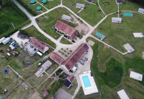 Camping Parc de la Brenne - Kampeerbungalow