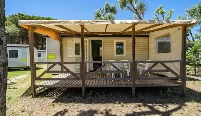 Campsite Les Dunes* - Classic 3-room mobile home for 4 people