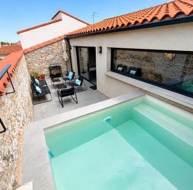 Can Montgaillard - La Cave - Rooftop avec Piscine- 3 chambres proche mer