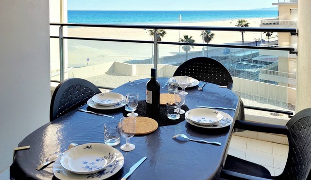 Canet-en-Roussillon - Studio alcove 4 pers - Terrace - Private Parking