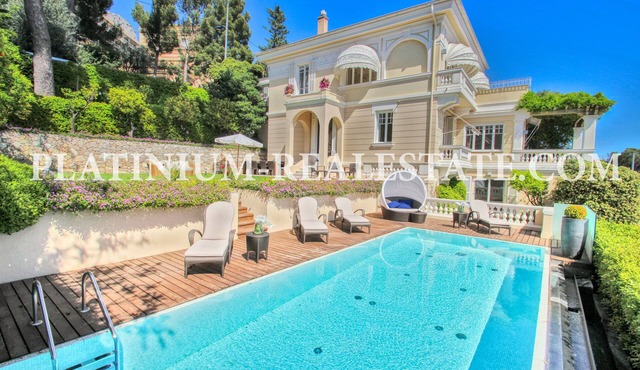 CAP D'AIL- NEAR MONACO VILLA 350m² 6 Bedrooms Pool