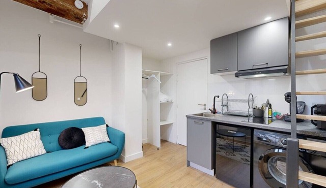 CH5: 25-square-meter duplex in the heart of Capitole