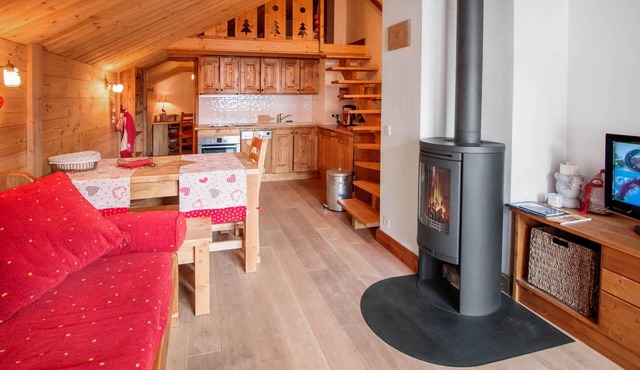 Chalet de Meribel 6: nice refurbished apartment in Meribel Centre