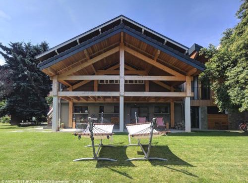 Chalet Les Cols - Chambres avec terrasse & jardin - proche de la nouvelle gare