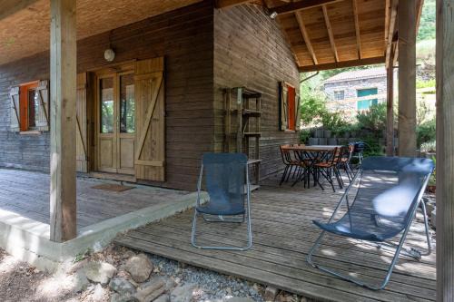 Chalet Orange - Piscine Partagée