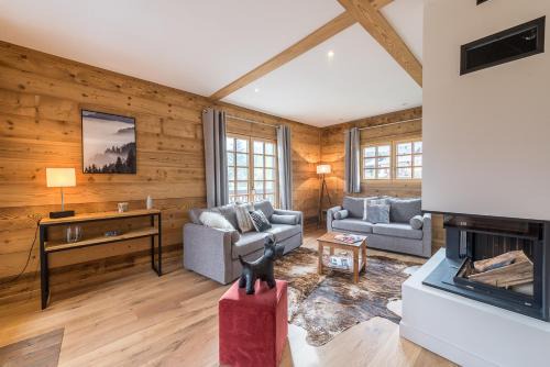 Chalet Prairie - Chalet rénové avec Vue Montagne