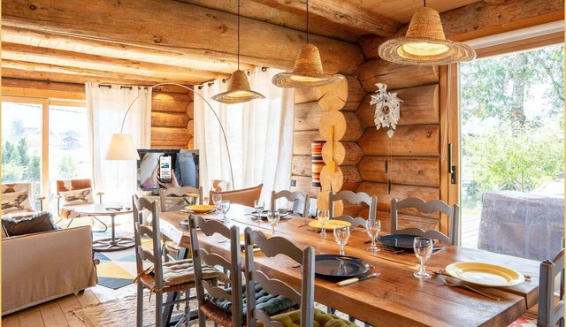 Chalet Rondin I T4 I Belleveaux