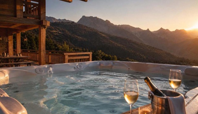 Chalet Serbijanka Alpine Retreat with Hammam Sauna and Jacuzzi for 14 Gueststs