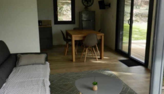Chalet with AC - 5 guests - Ventoux camping
