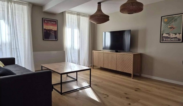 Charming two-bedroom apartment in the center of Barèges, near the park