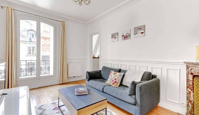Chic 1BR Near Le Marais - Montorgueil & Louvre