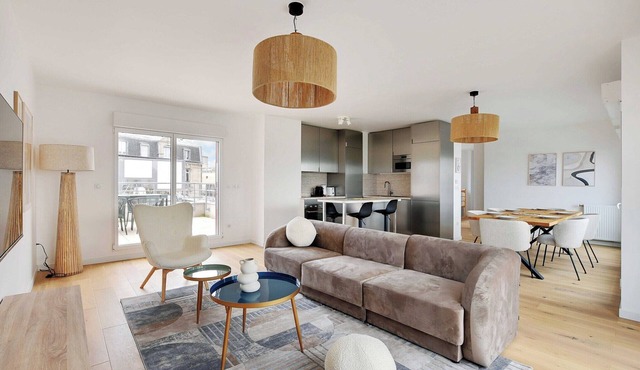 Chic Duplex with Rooftop -3BD/6P- Nogent-sur-Marne