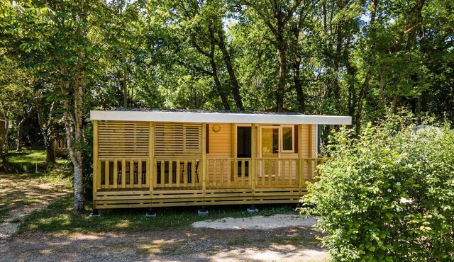 Comfortable mobile home with pool & fishing ponds – Périgord Noir near Sarlat
