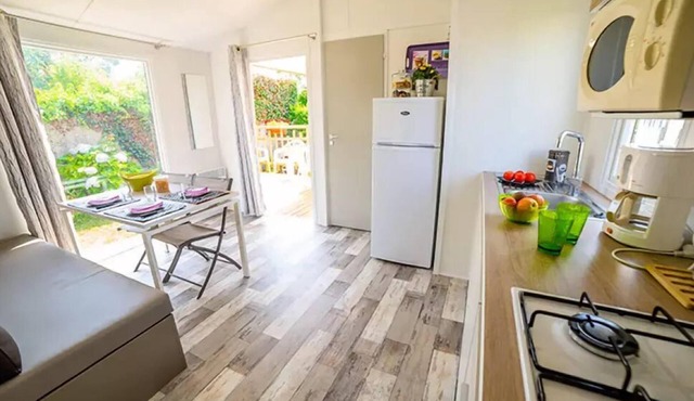 Comfort Mobile Home - 30 m² - 2 bedrooms - Air-conditioned - Sleeps 4