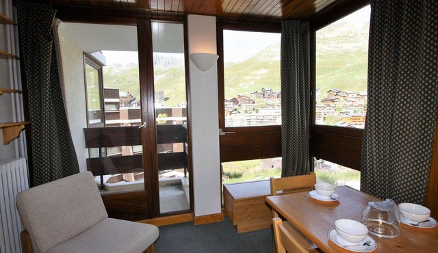 Comfortable studio in Tignes-Le Lavachet, ski-in/ski-out