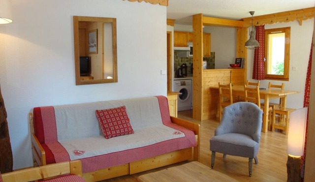 Cozy, well-located, near slopes, 6 pers.