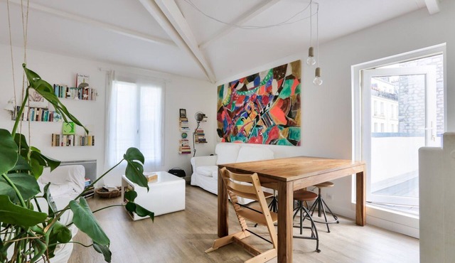 Duplex Apartment With big Terrace in Vibrant Area