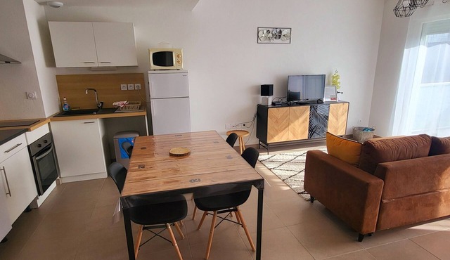Equipped T2 apartment