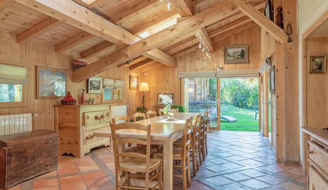 Family chalet St-gervais center 10 people Furnished tourism classified 3 *