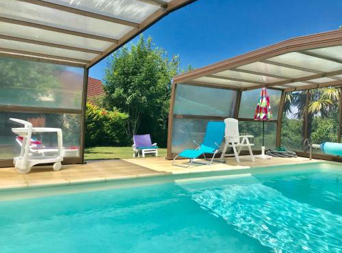 Gîte piscine chauffée 28 degré Padirac