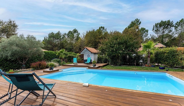 Gîtes 1 Lac & Nature Piscine/Solarium/Bien-être 5 Personnes