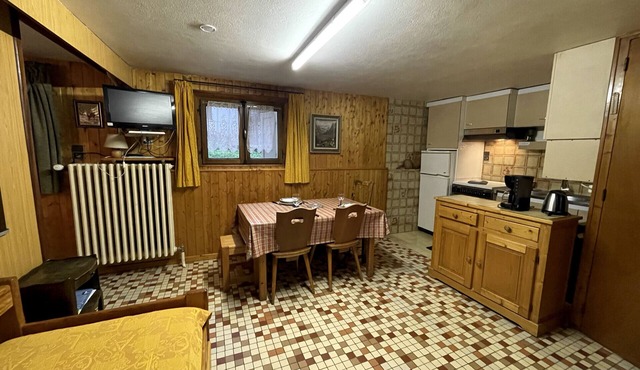GENTIANES 0 - Basic studio, village center and close to the slopes - Wi-Fi
