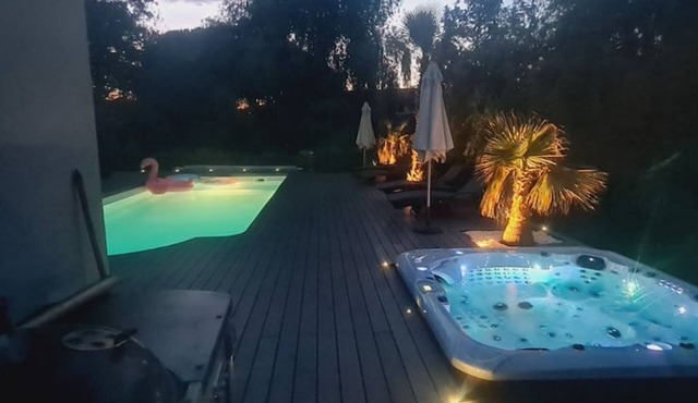 Grande Villa Avec Piscine et spa