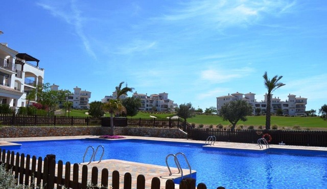 Ground Floor Corner Apartment With Terrace & Pool. Views To Golf Course & Hills