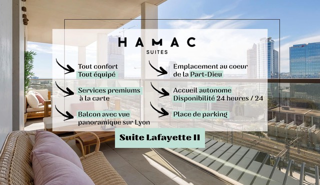 Hamac Suites - Suite Lafayette 2 - Haut Standing