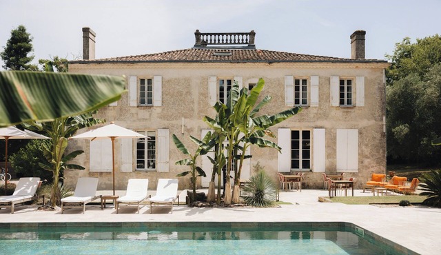 Historic château on the wine route